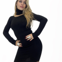 abito con dolcevita crazy